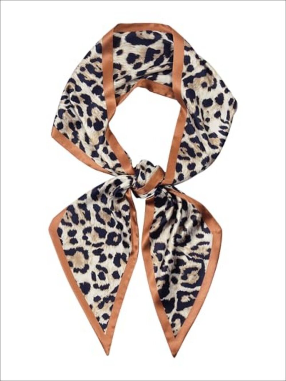 Skinny Satin Polyester Hair Neck Scarf Purse Bag Charm Wrap